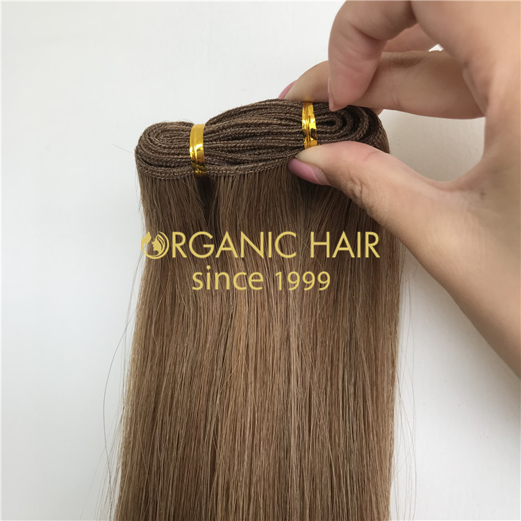 Slavic hair wefts with full cuticle H186